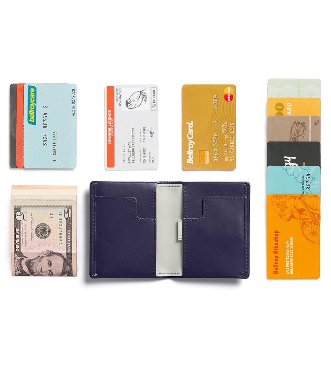 Bellroy Wallet Slim Sleeve blue navy