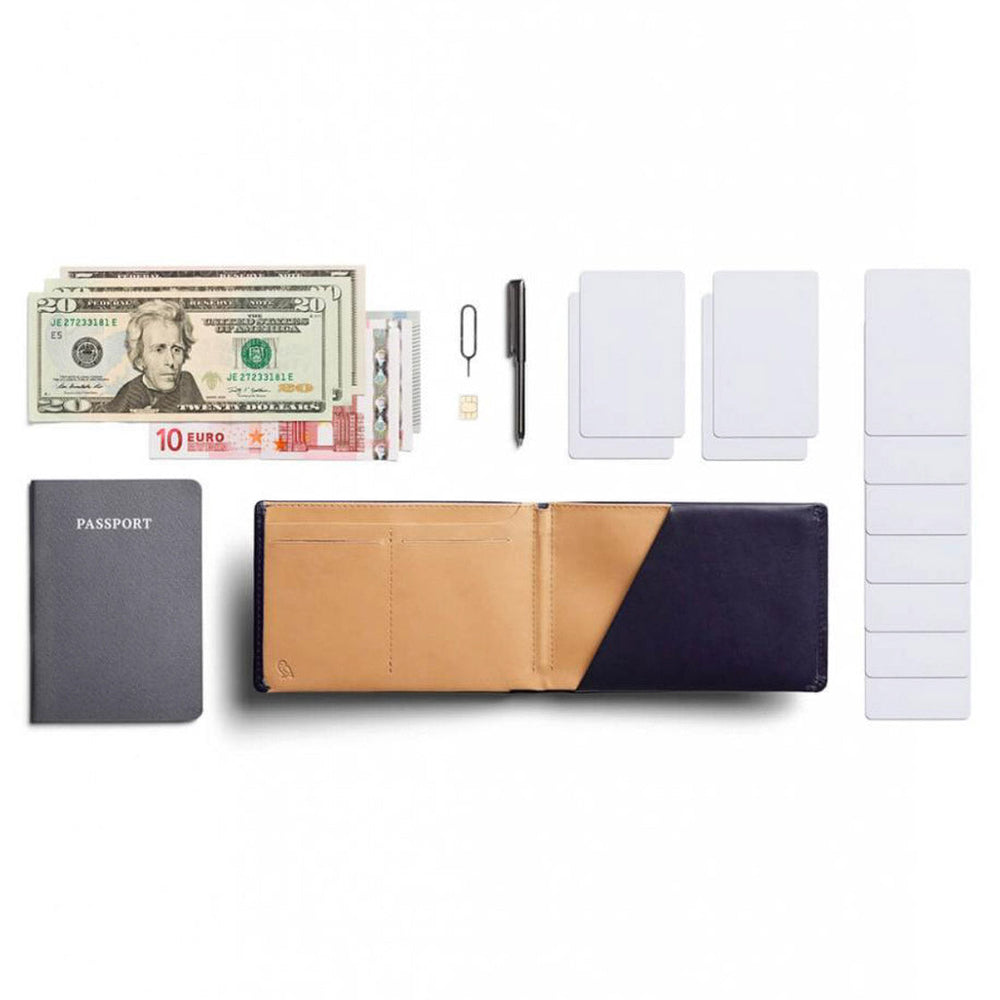 Bellroy Wallet Travel RFID blue navy