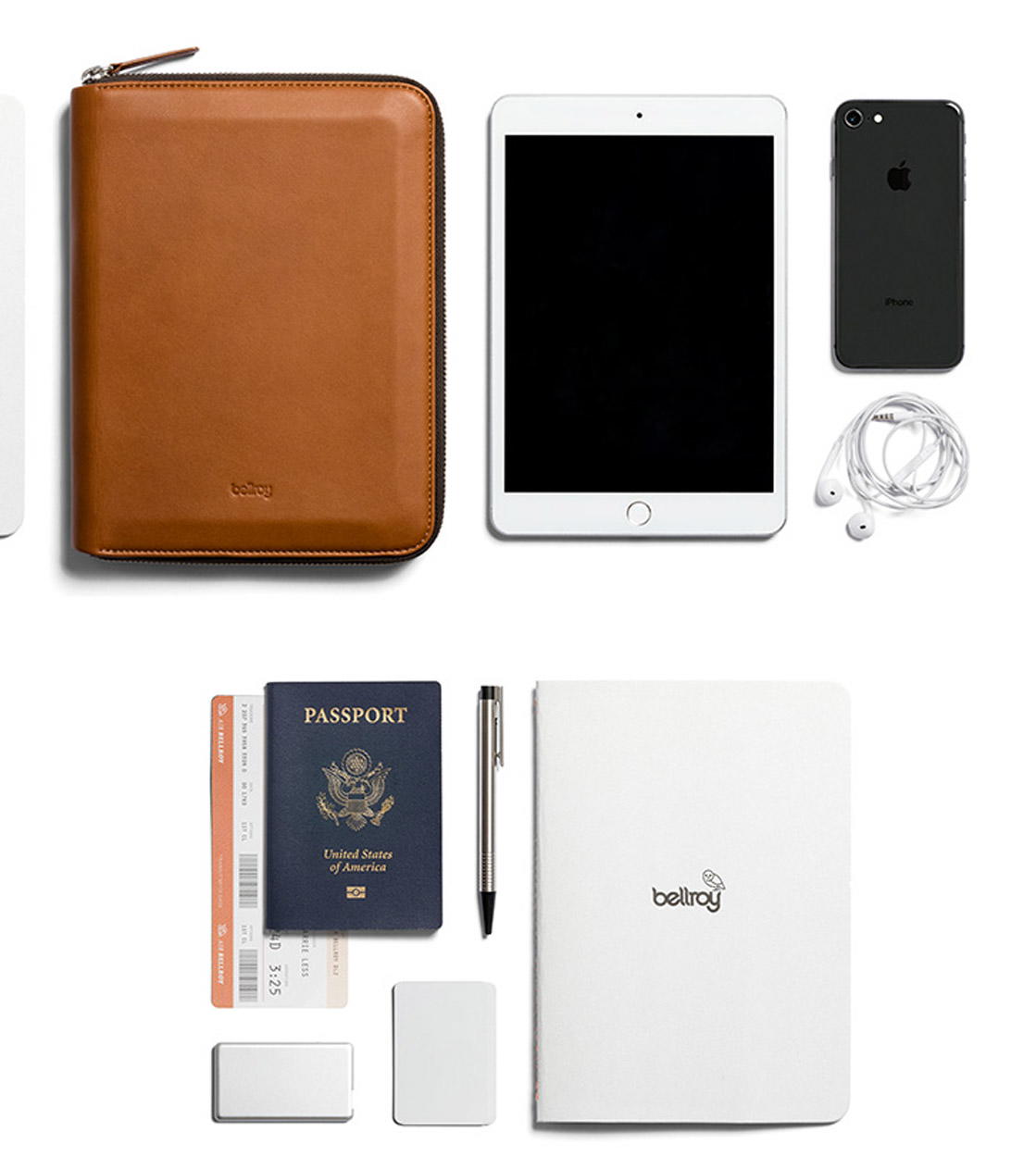 Bellroy Work Folio A5 brown caramel