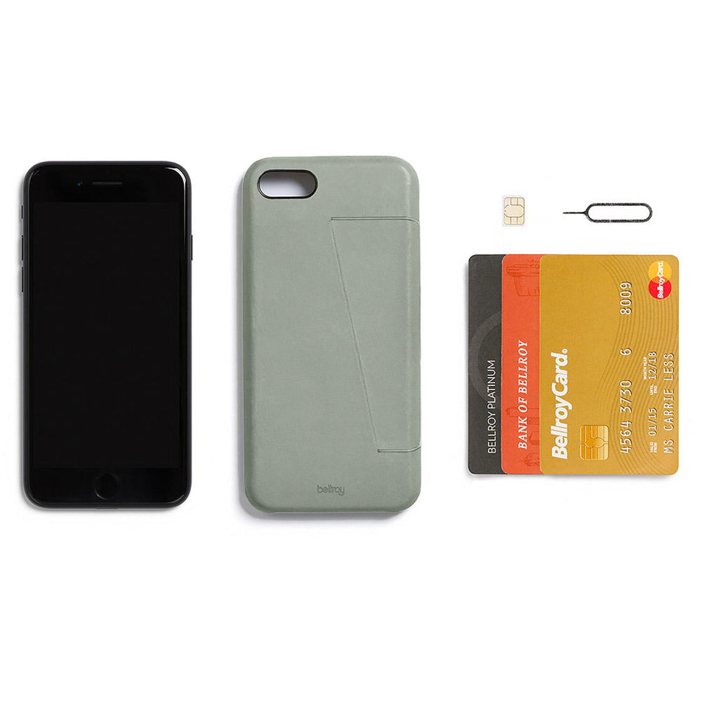 
                      
                        Bellroy iPhone 7/8 Case 3 Card green eucalyptus
                      
                    
