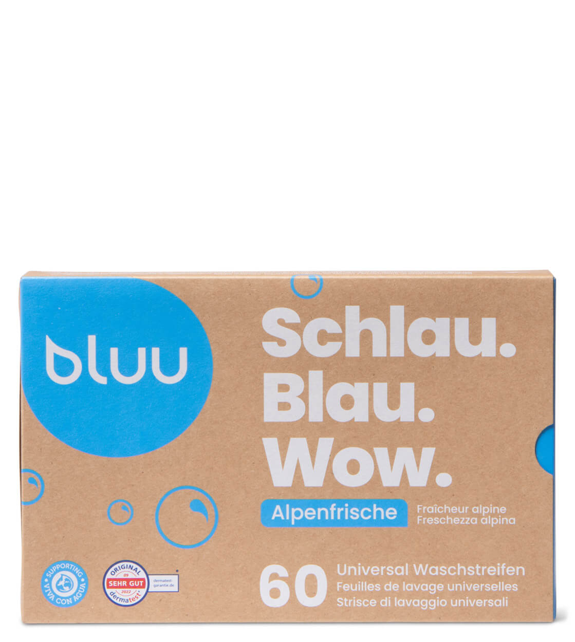 Bluu Waschstreifen Alpenfrische 