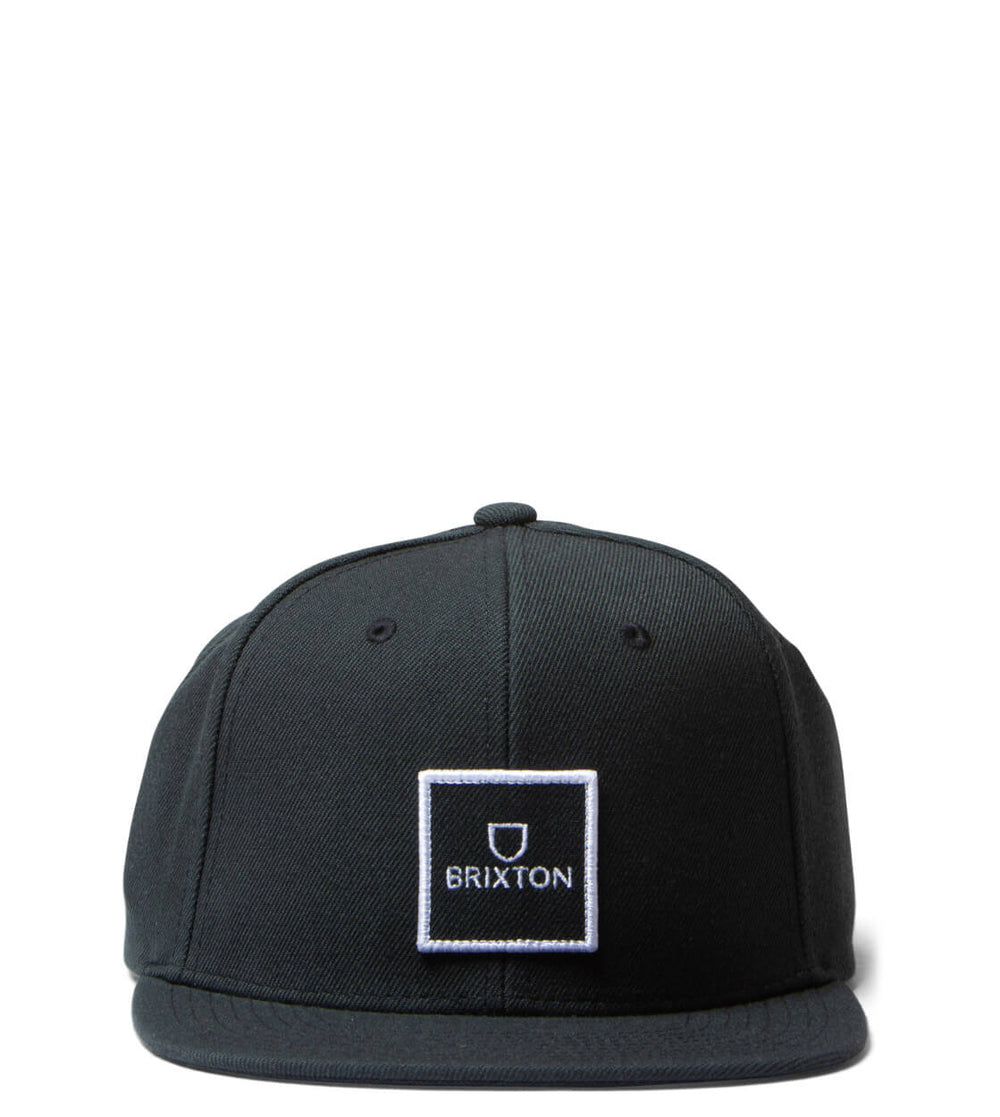 Brixton Snap Cap Alpha Square black/black