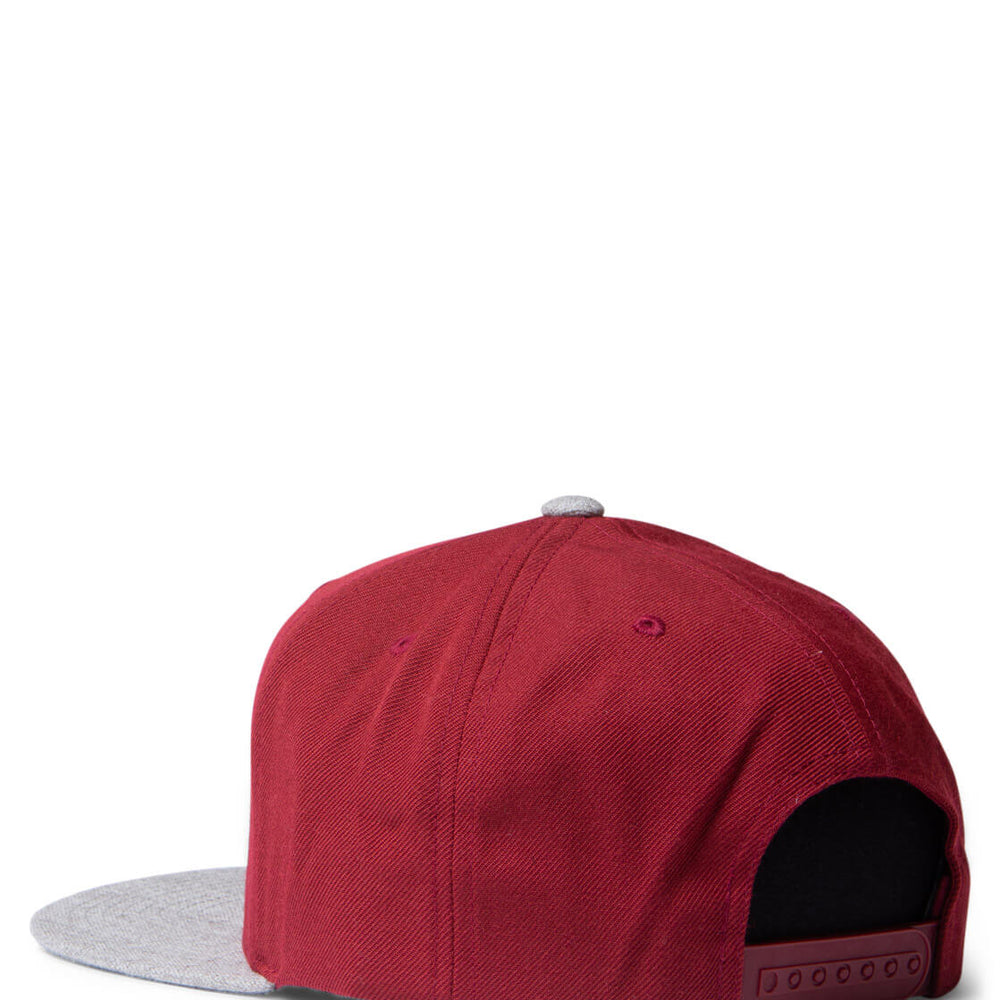 
                      
                        Brixton Snap Cap Oath 3 red cowhide/grey heather
                      
                    