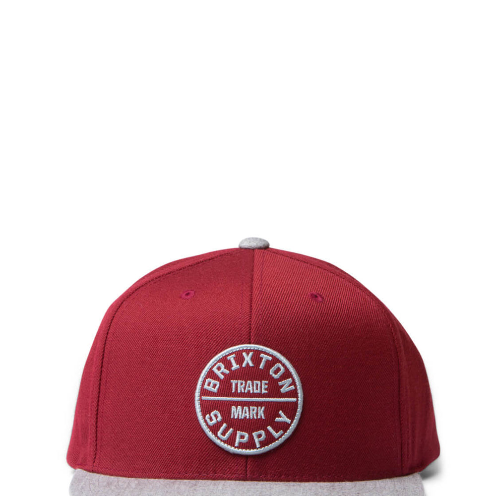 
                      
                        Brixton Snap Cap Oath 3 red cowhide/grey heather
                      
                    