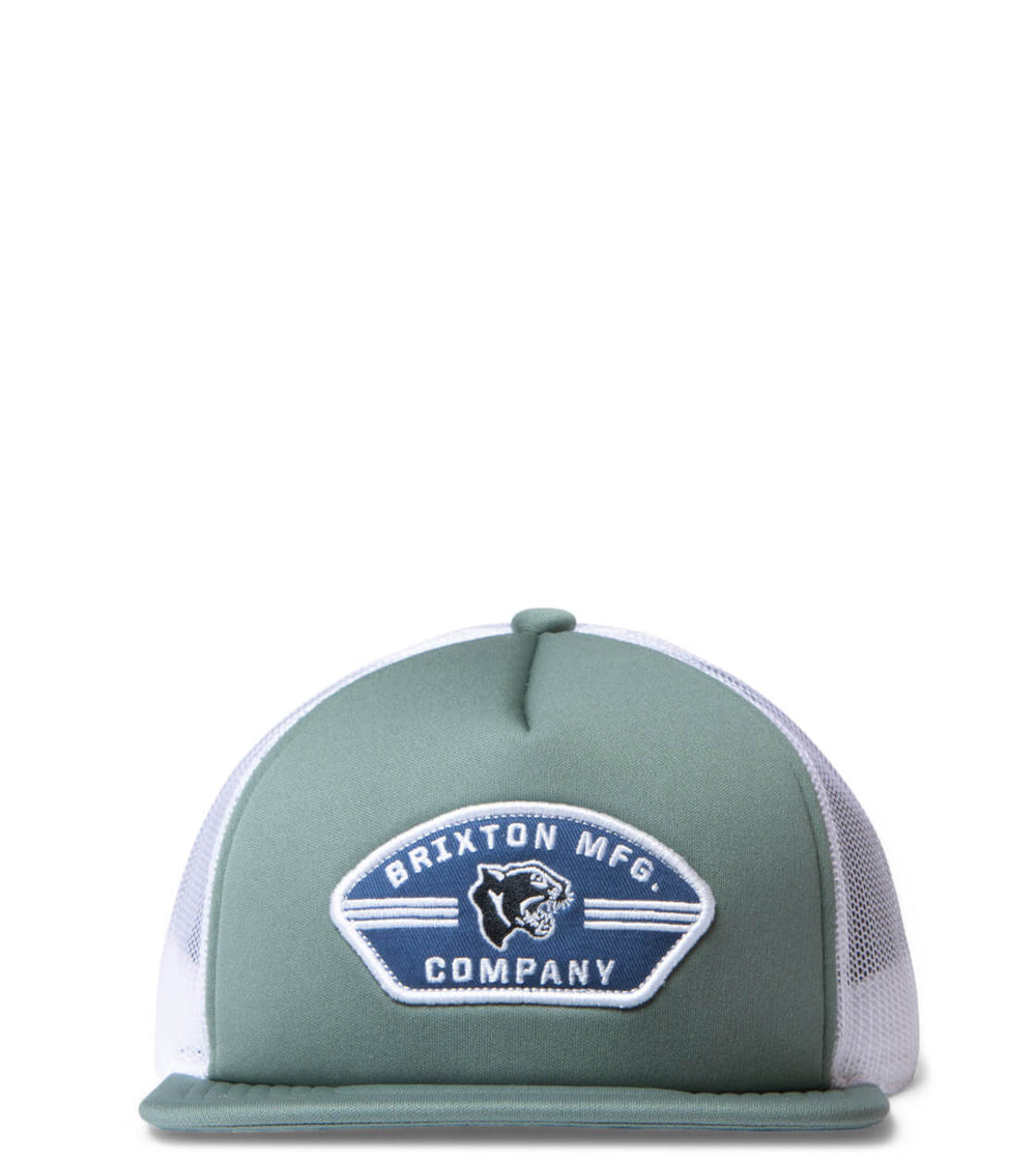 Brixton Snap Cap Rampant green silver pine/white