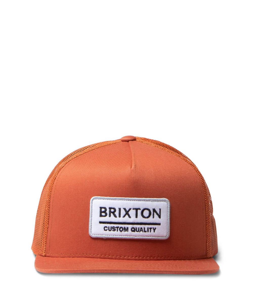 Brixton Trucker Cap Palmer Proper orange phoenix