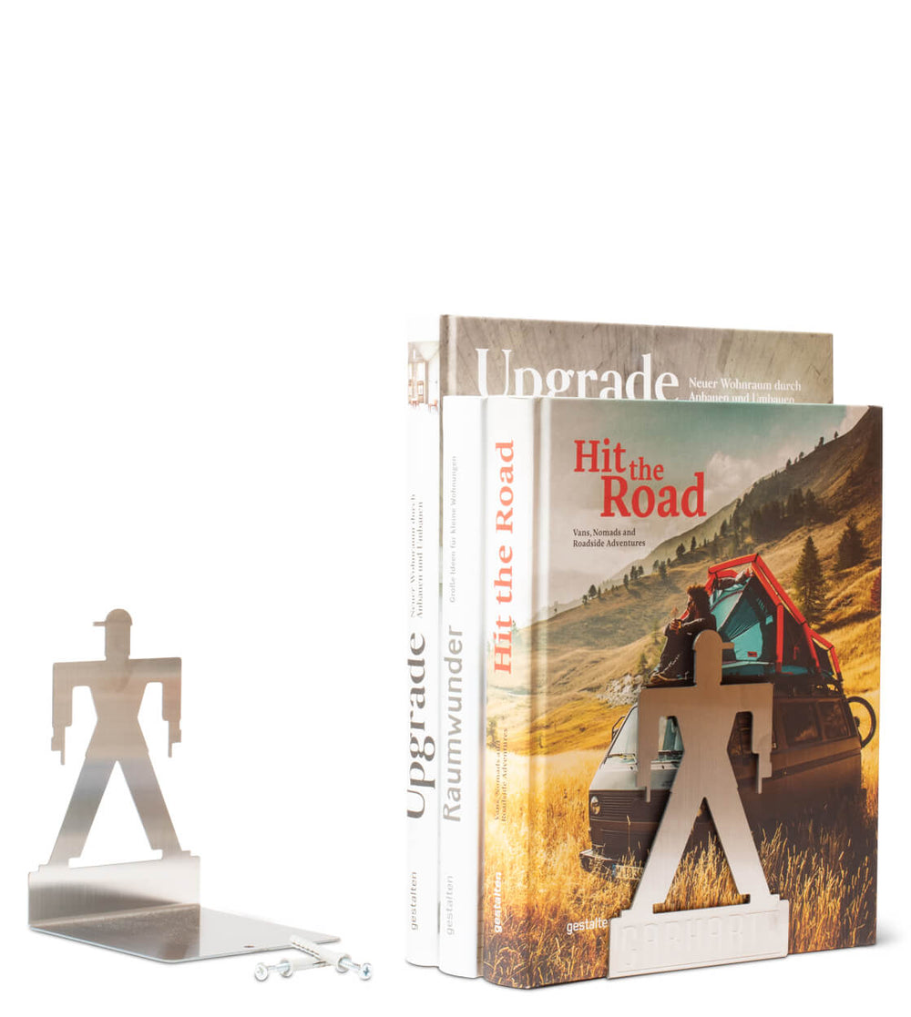 Carhartt WIP Bookends Foundation silver metal