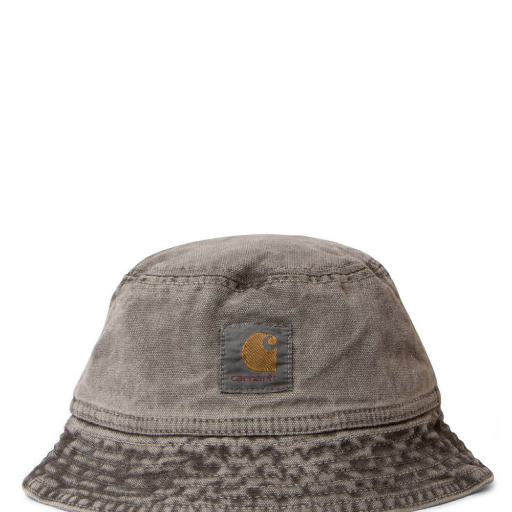 Carhartt WIP Bucket Hat Bayfield grey black faded