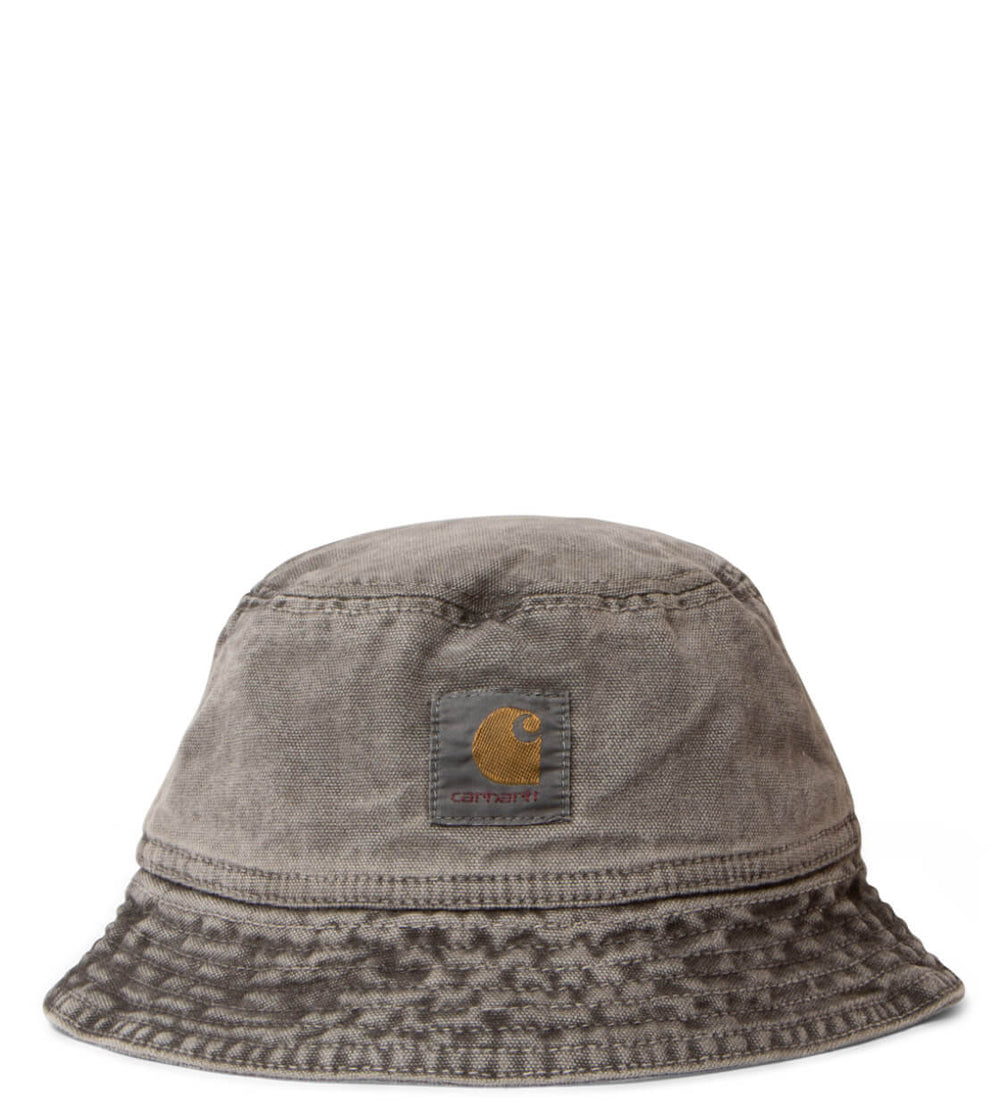 Carhartt WIP Bucket Hat Bayfield grey black faded