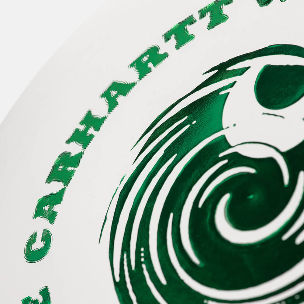 Carhartt WIP Frisbee Mist white glow in the dark/chervil