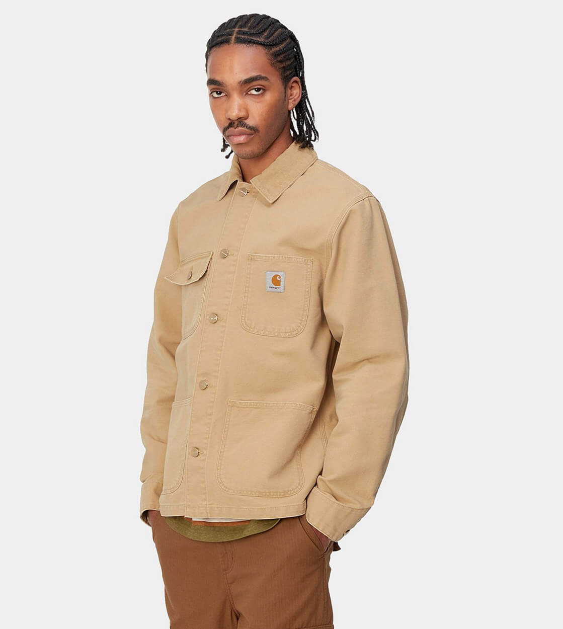 Carhartt WIP Jacket Michigan beige bourbon