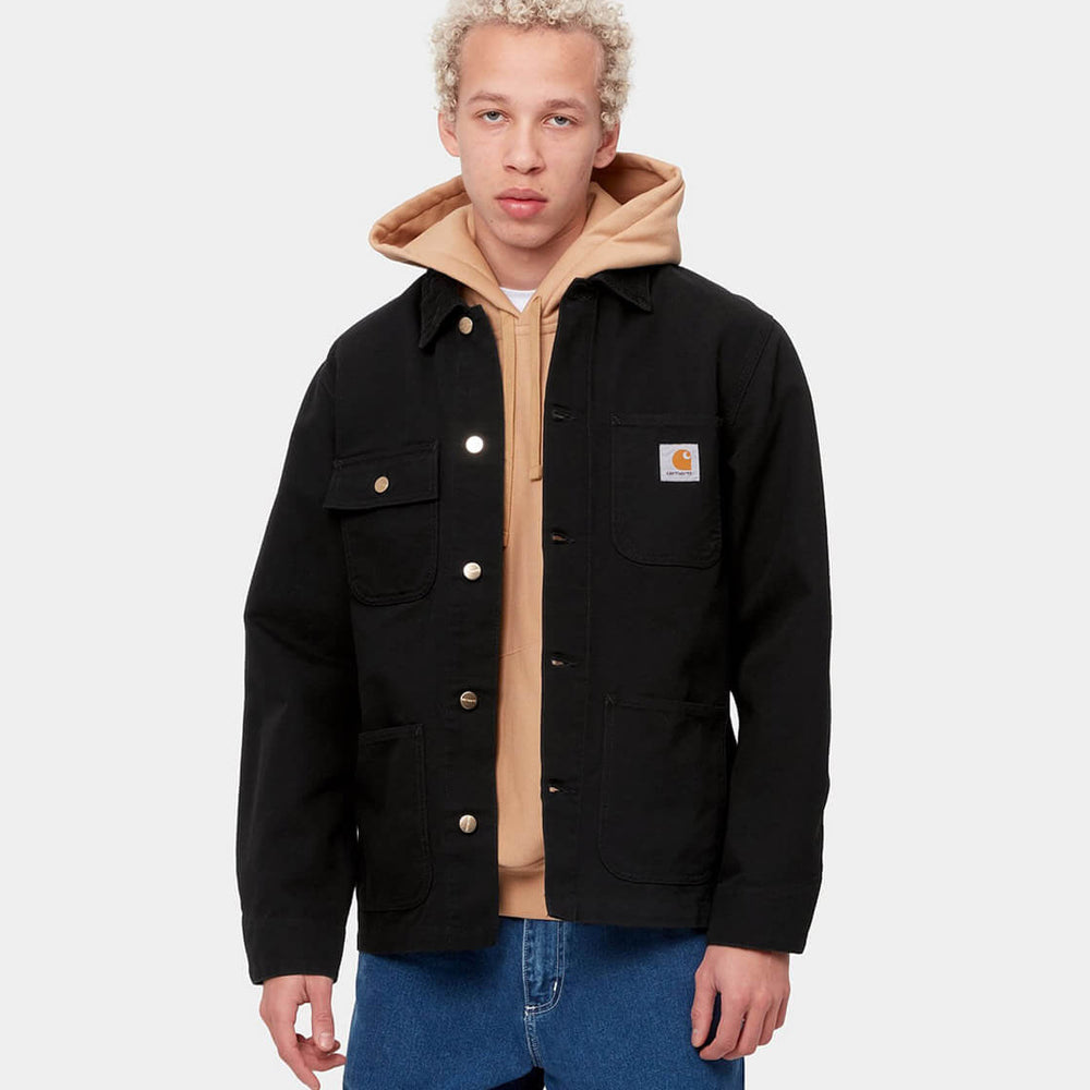Carhartt WIP Jacket Michigan black/black rinsed