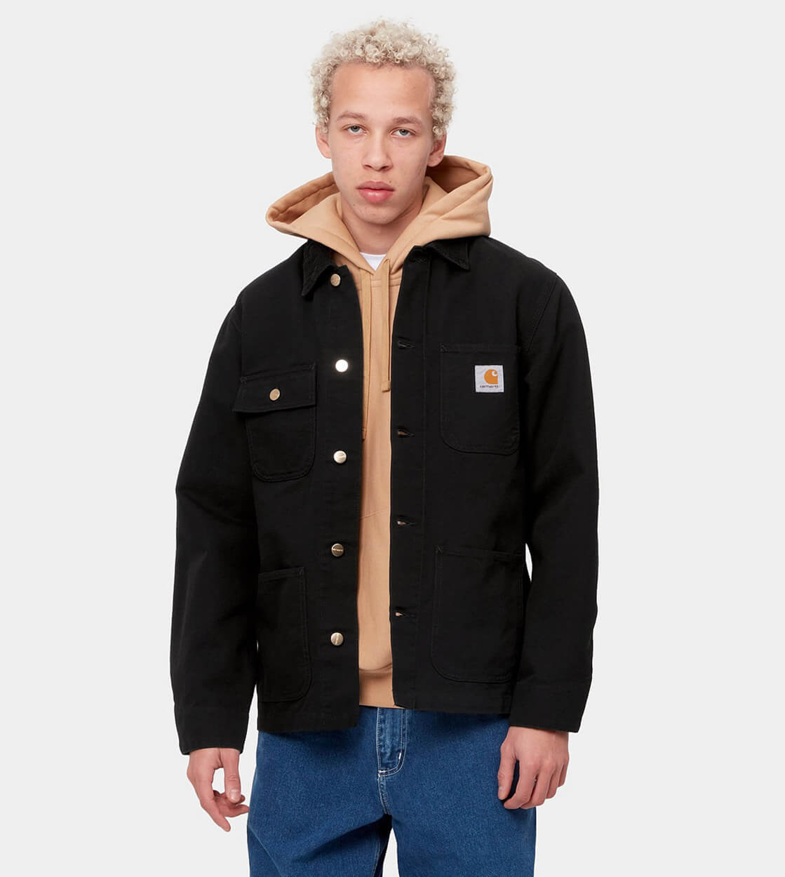 Carhartt WIP Jacket Michigan black/black rinsed