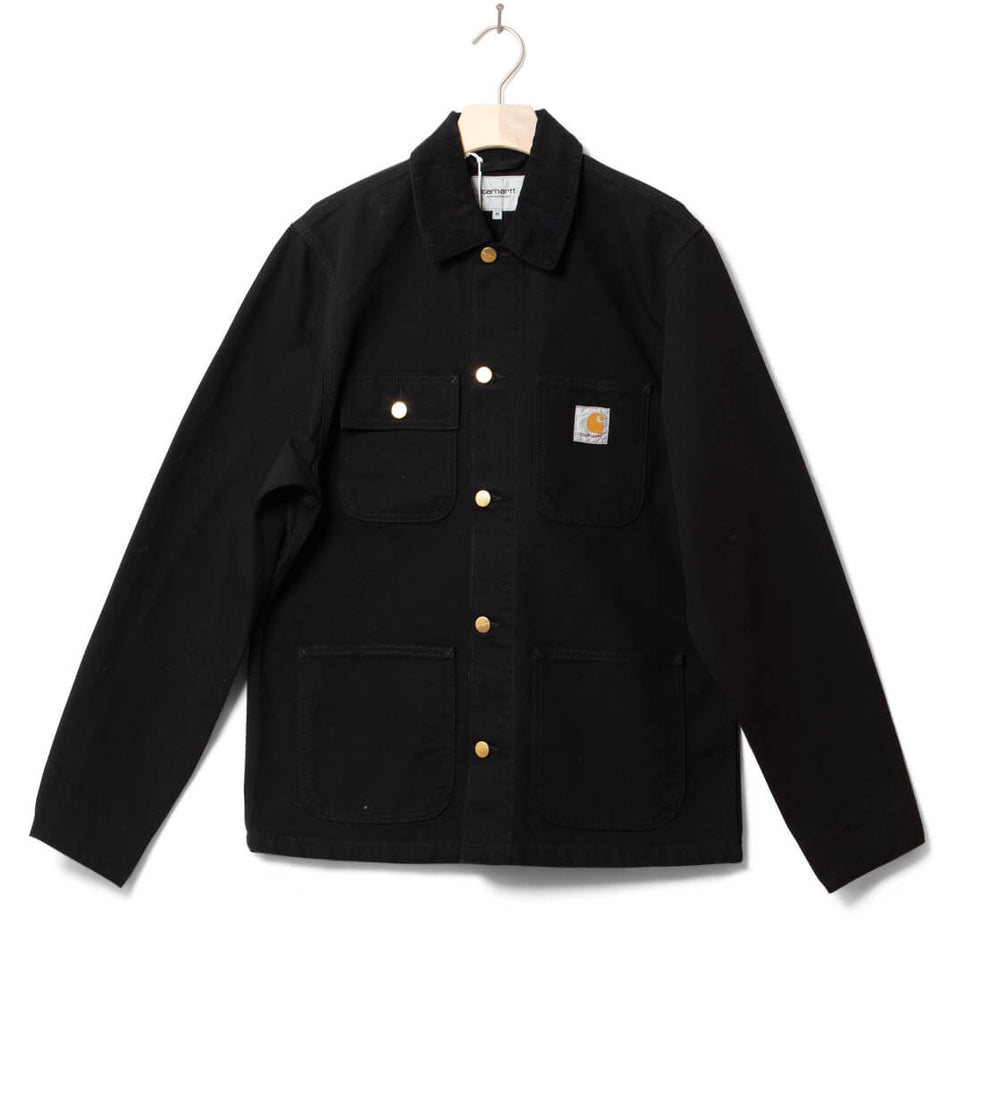 Carhartt WIP Jacket Michigan black/black rinsed