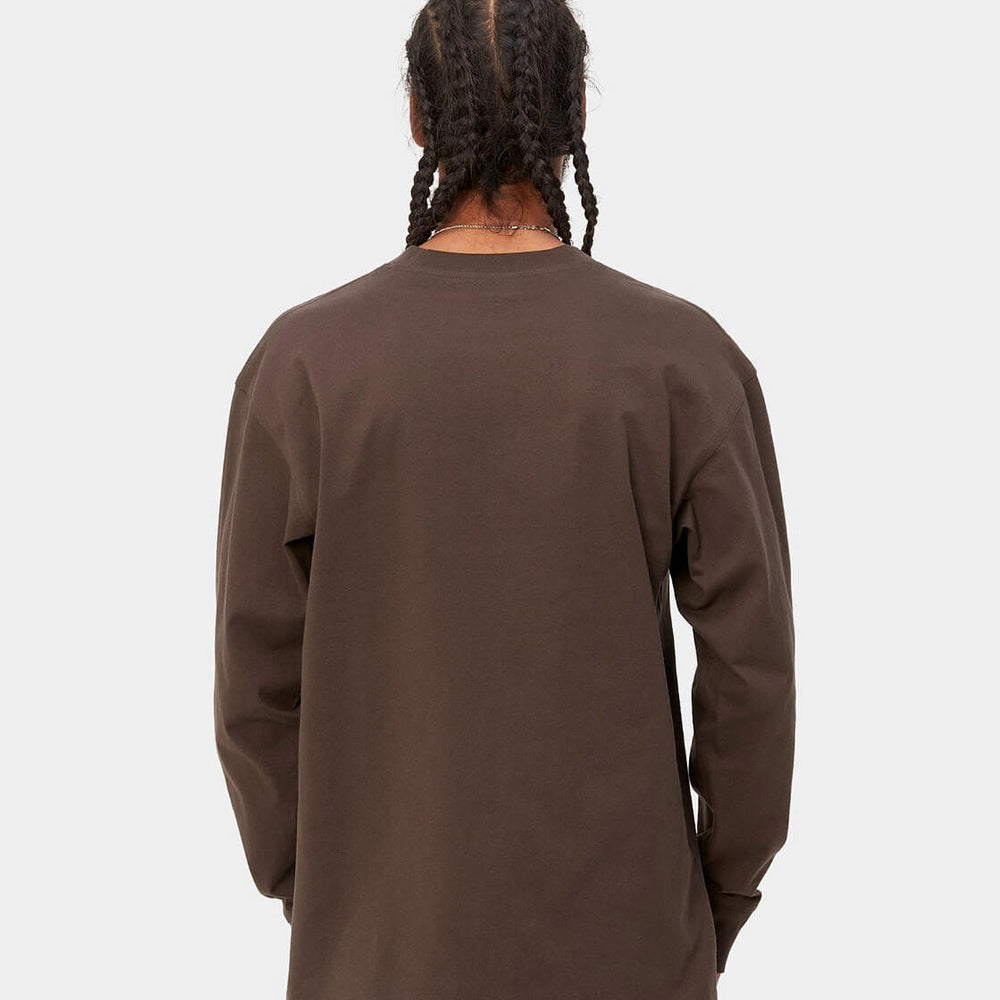 
                      
                        Carhartt WIP Longsleeve American Script brown buckeye
                      
                    