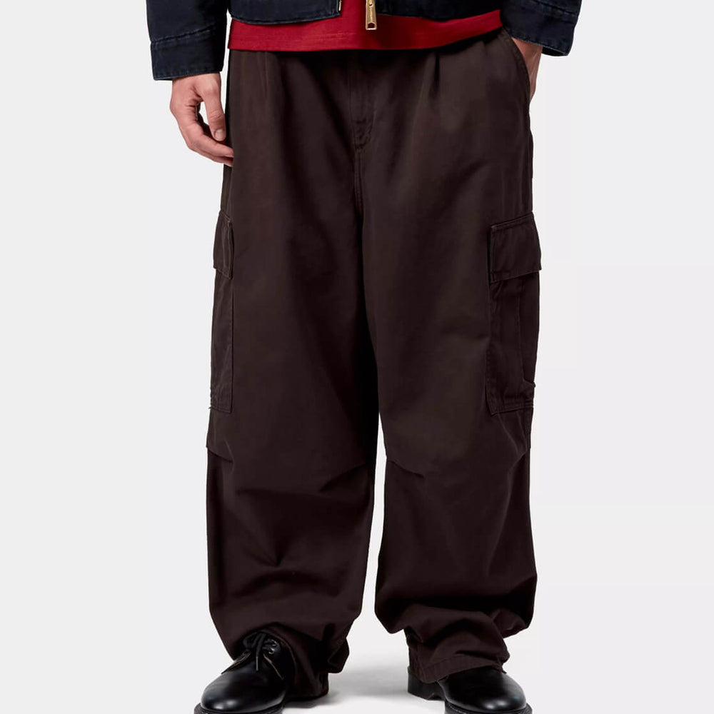 Carhartt WIP Pants Cole Cargo Moraga Twill brown palisander garment dyed