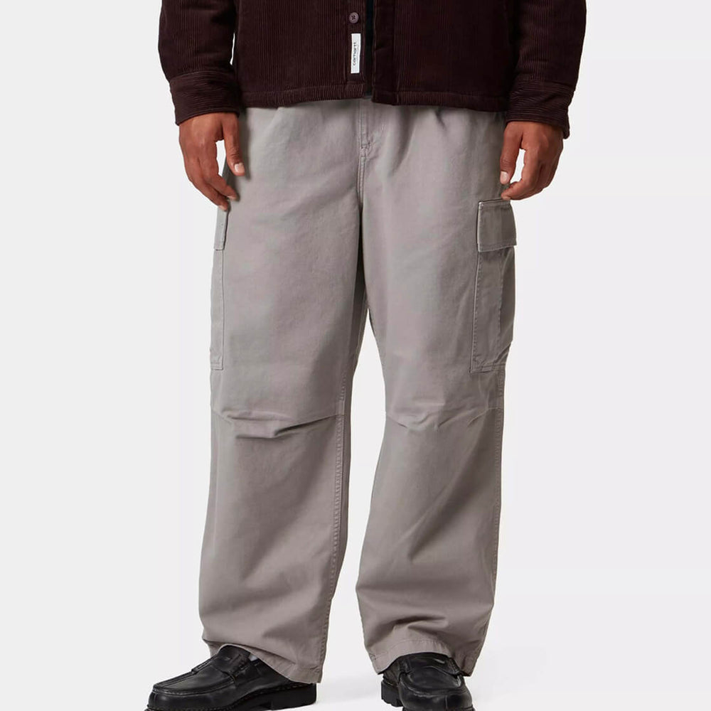 Carhartt WIP Pants Cole Cargo Moraga Twill grey yosemite garment dyed