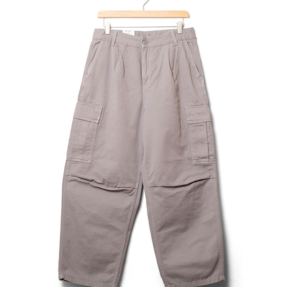 Carhartt WIP Pants Cole Cargo Moraga Twill grey yosemite garment dyed