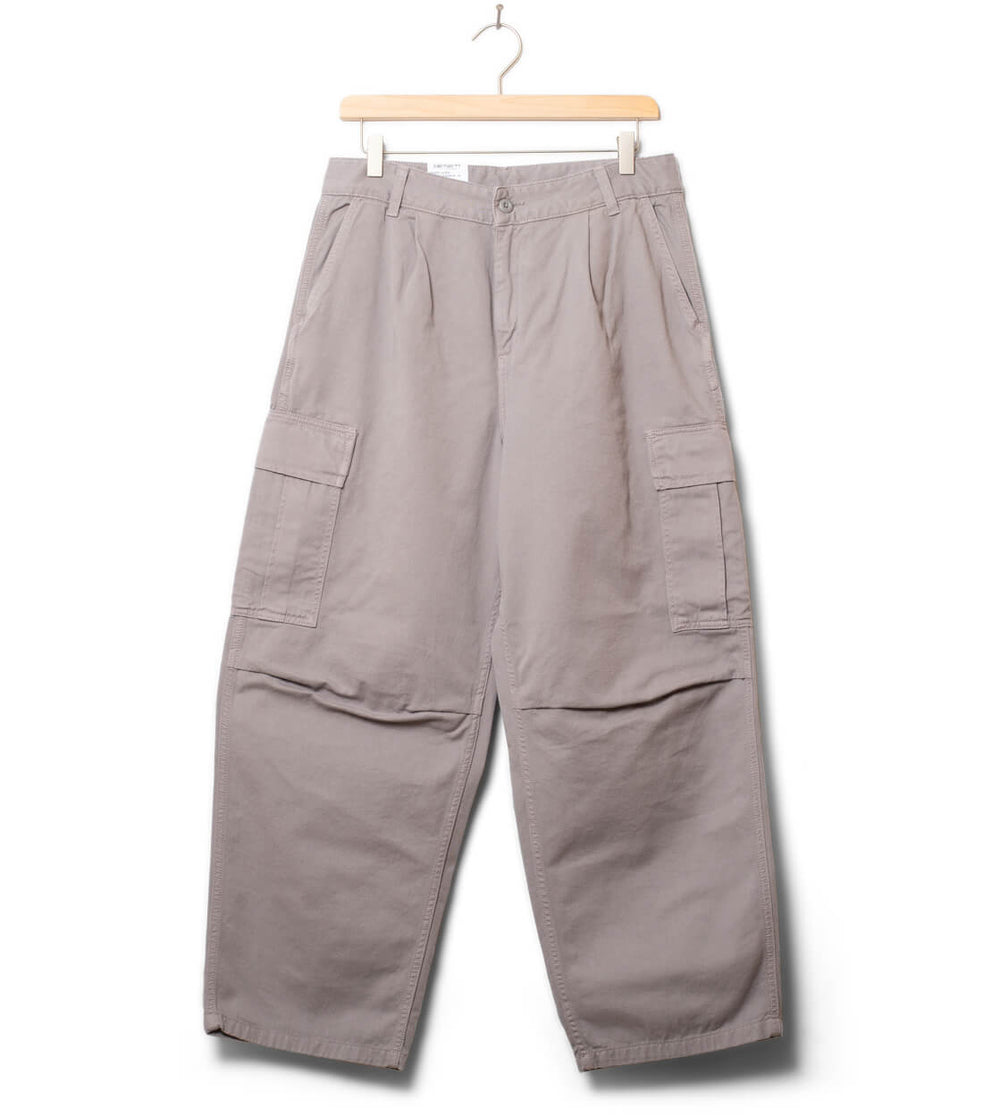Carhartt WIP Pants Cole Cargo Moraga Twill grey yosemite garment dyed