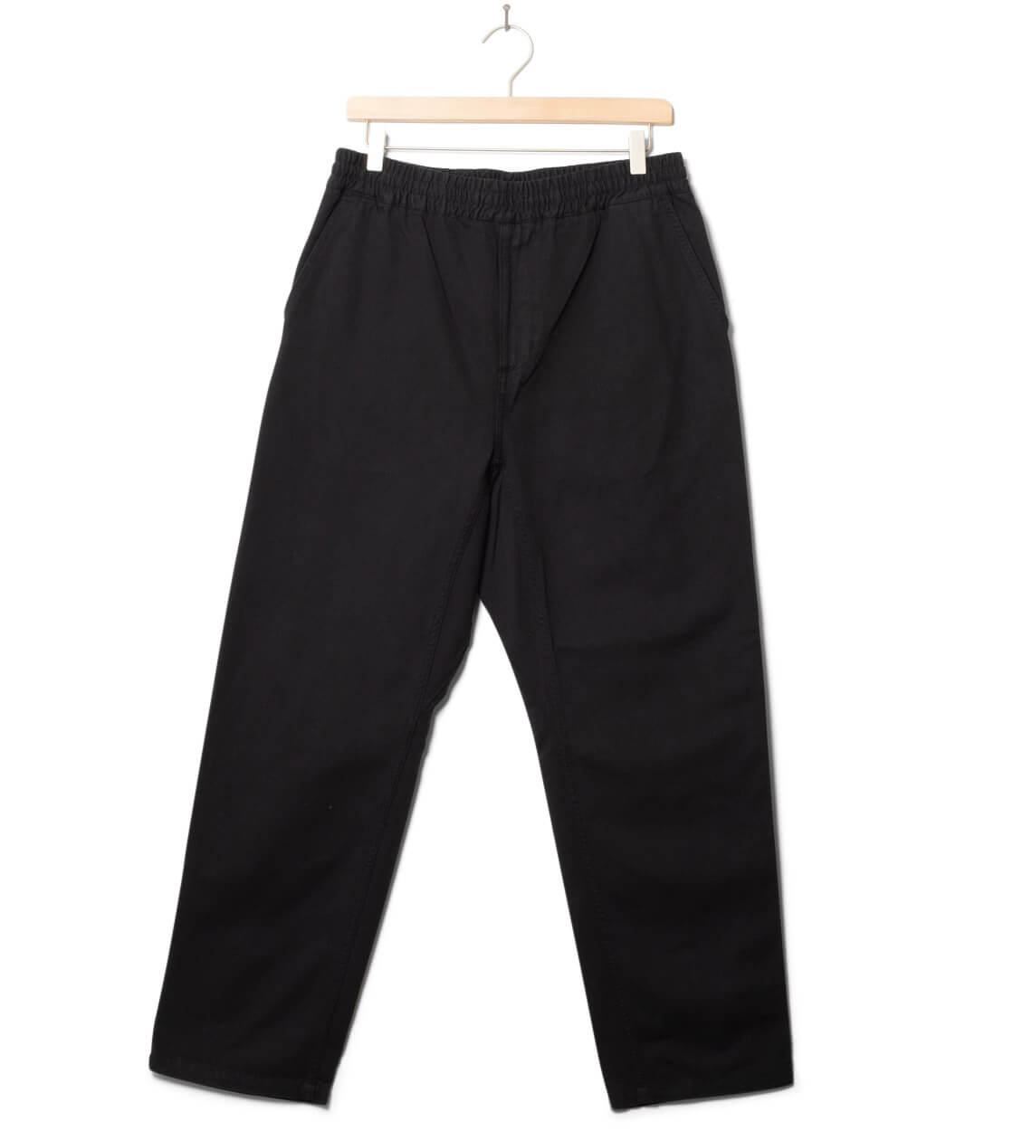 Carhartt WIP Pants Flint Moraga Twill black garment dyed