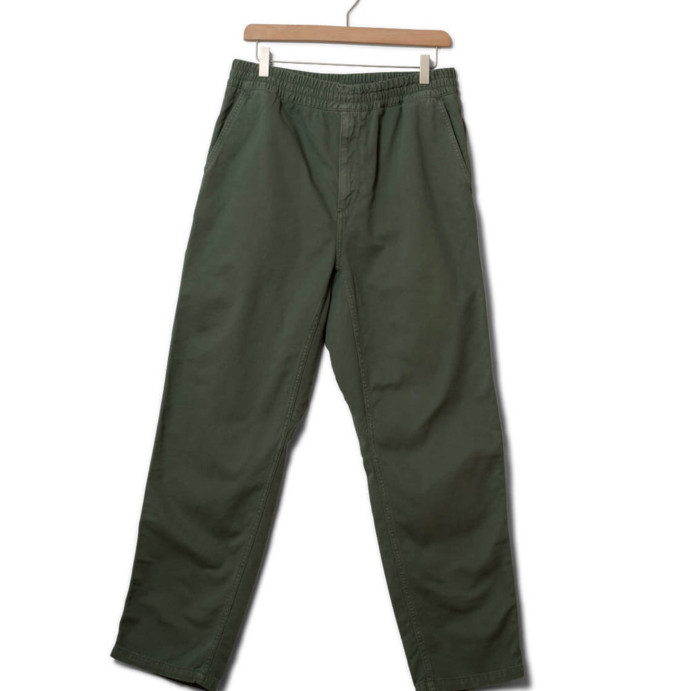 Carhartt WIP Pants Flint Morage green park garment dyed