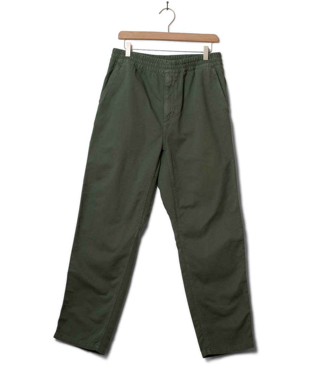 Carhartt WIP Pants Flint Morage green park garment dyed