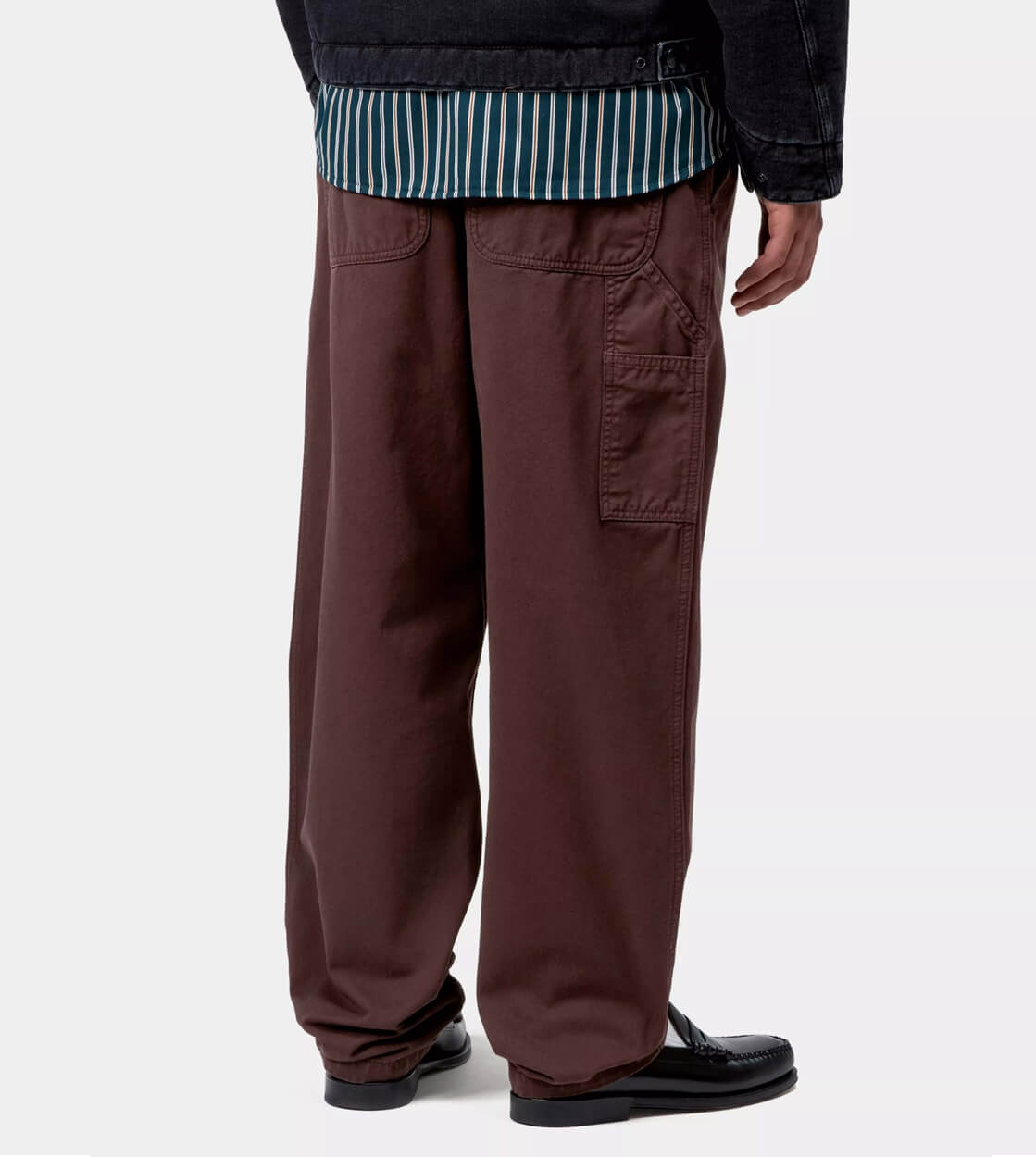 Carhartt WIP Pants Flint brown palisander garment dyed