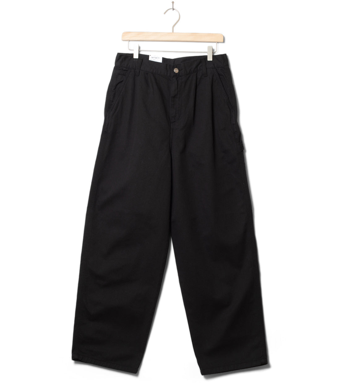 Carhartt WIP Pants Holden Moraga Twill black garment dyed