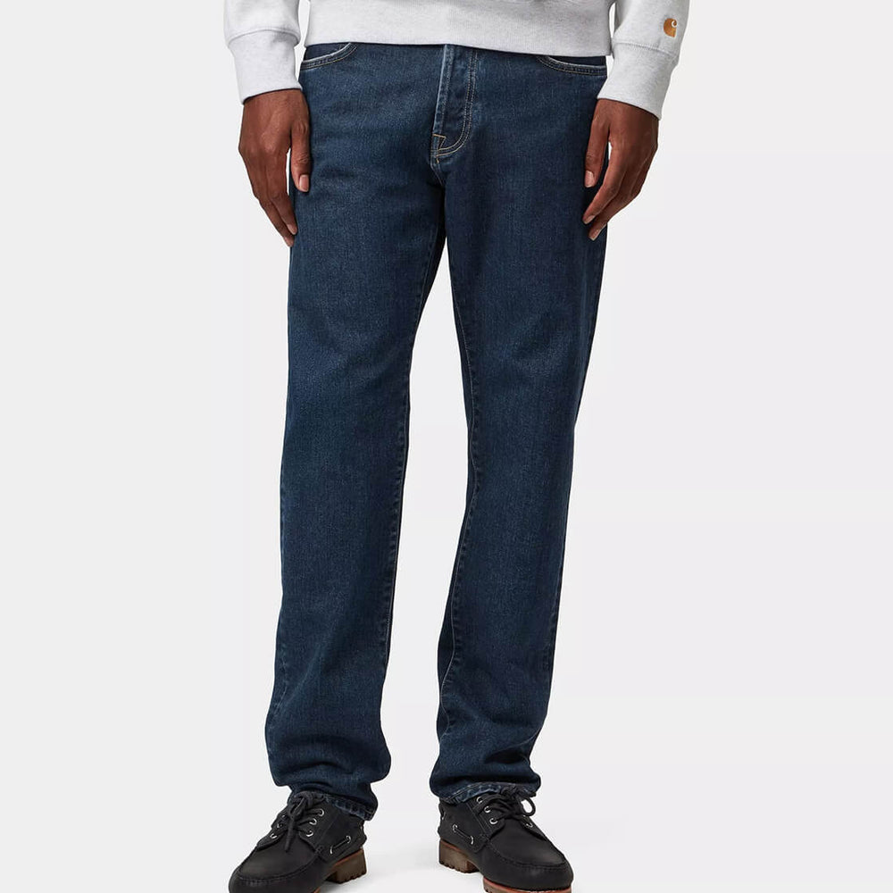 Carhartt WIP Pants Klondike Maitland Denim blue stone washed