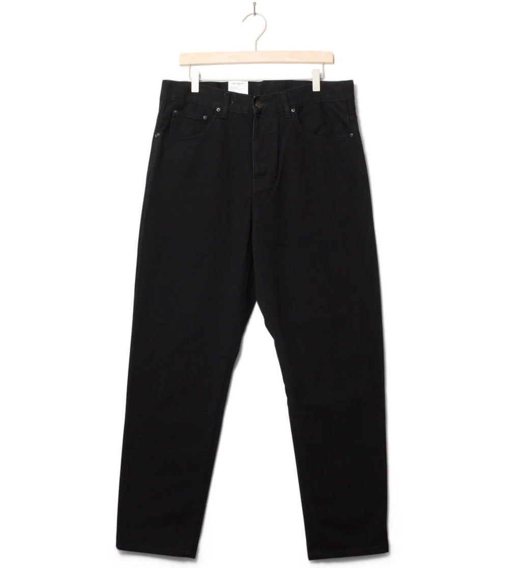 Carhartt WIP Pants Newel Maitland Denim black one wash