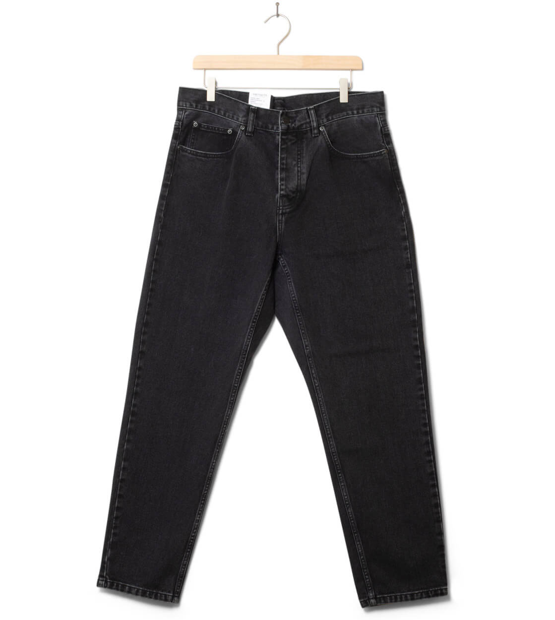 Carhartt WIP Pants Newel Maitland Denim black stone washed