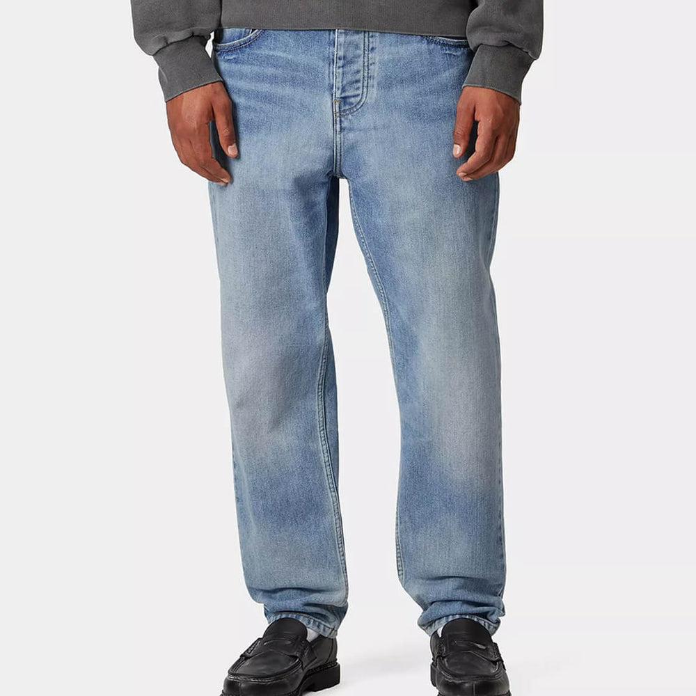 Carhartt WIP Pants Newel Maitland Denim blue light used wash