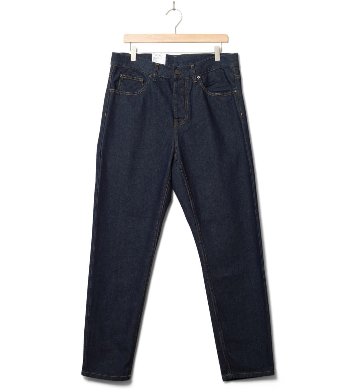 Carhartt WIP Pants Newel Maitland Denim blue one wash