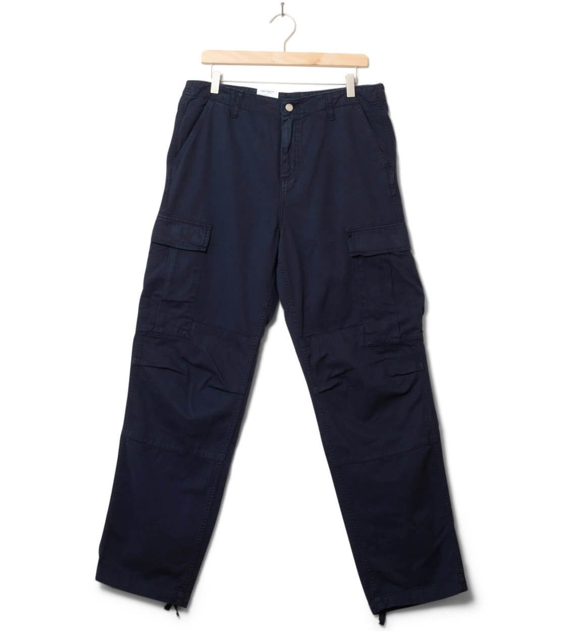 Carhartt WIP Pants Regular Cargo Moraga Twill blue air force garment dyed