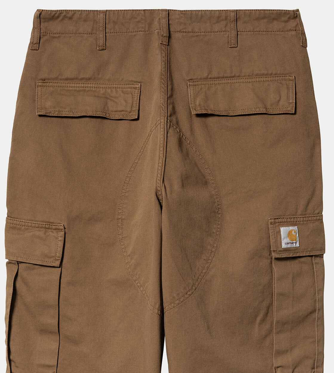 Carhartt WIP Pants Regular Cargo Moraga Twill brown tamarind garment dyed