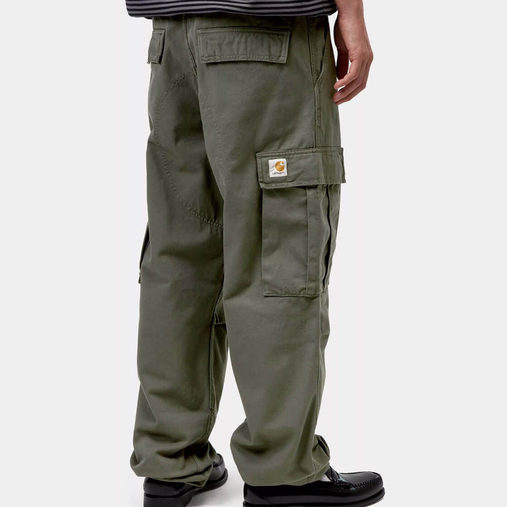 
                      
                        Carhartt WIP Pants Regular Cargo Moraga Twill green opuntia garment dyed
                      
                    
