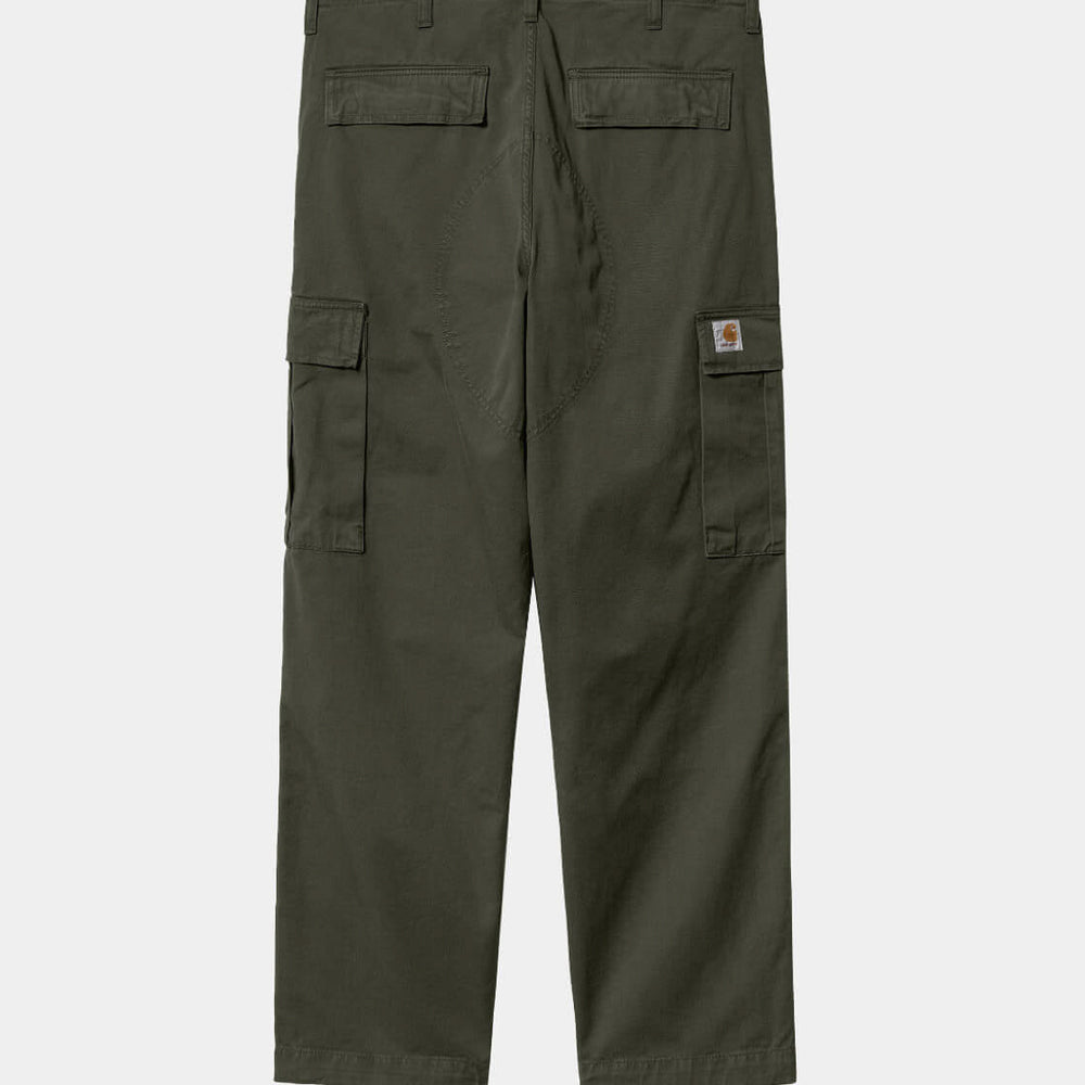 
                      
                        Carhartt WIP Pants Regular Cargo Moraga Twill green plant garment dyed
                      
                    