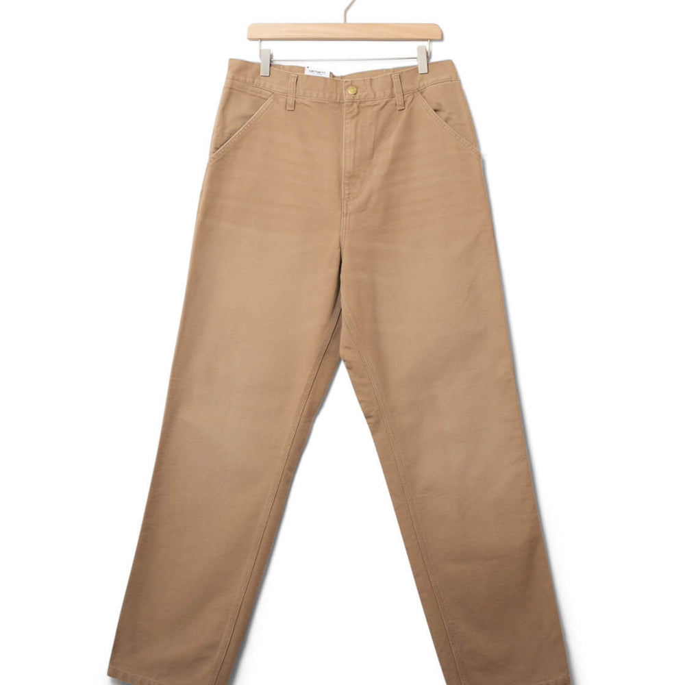 Carhartt WIP Pants Simple Dearborn Canvas beige peanut aged canvas