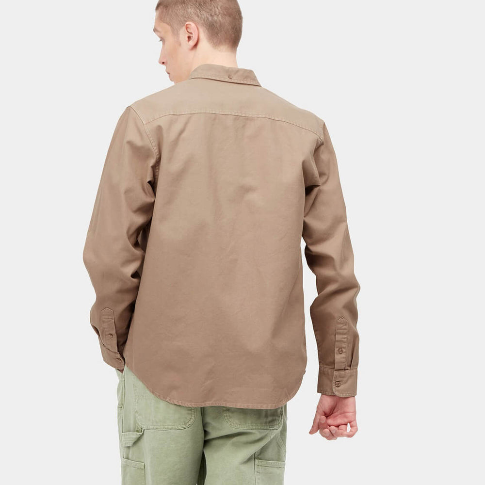 
                      
                        Carhartt WIP Shirt Bolton beige nomad garment dyed
                      
                    