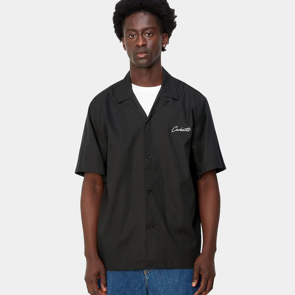 Carhartt WIP Shirt SS Delray black/wax