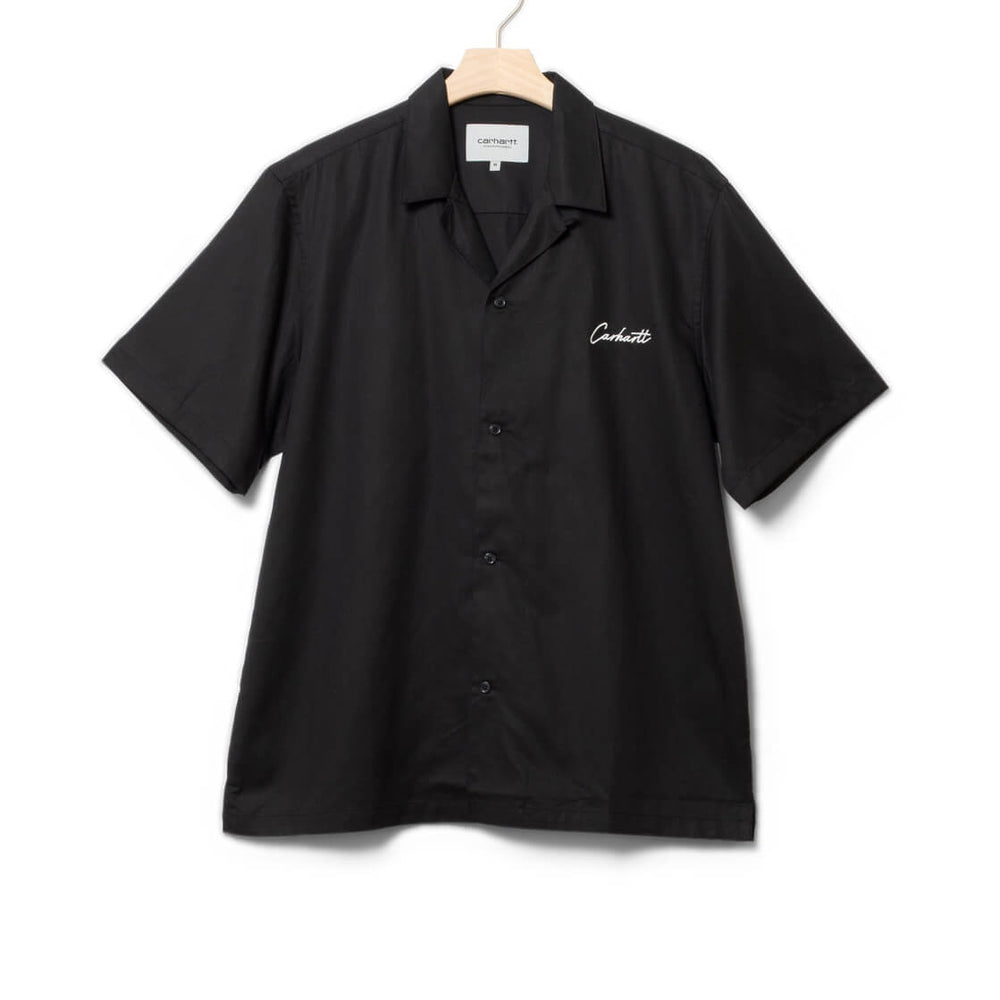 Carhartt WIP Shirt SS Delray black/wax