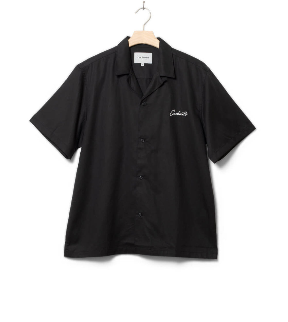 Carhartt WIP Shirt SS Delray black/wax