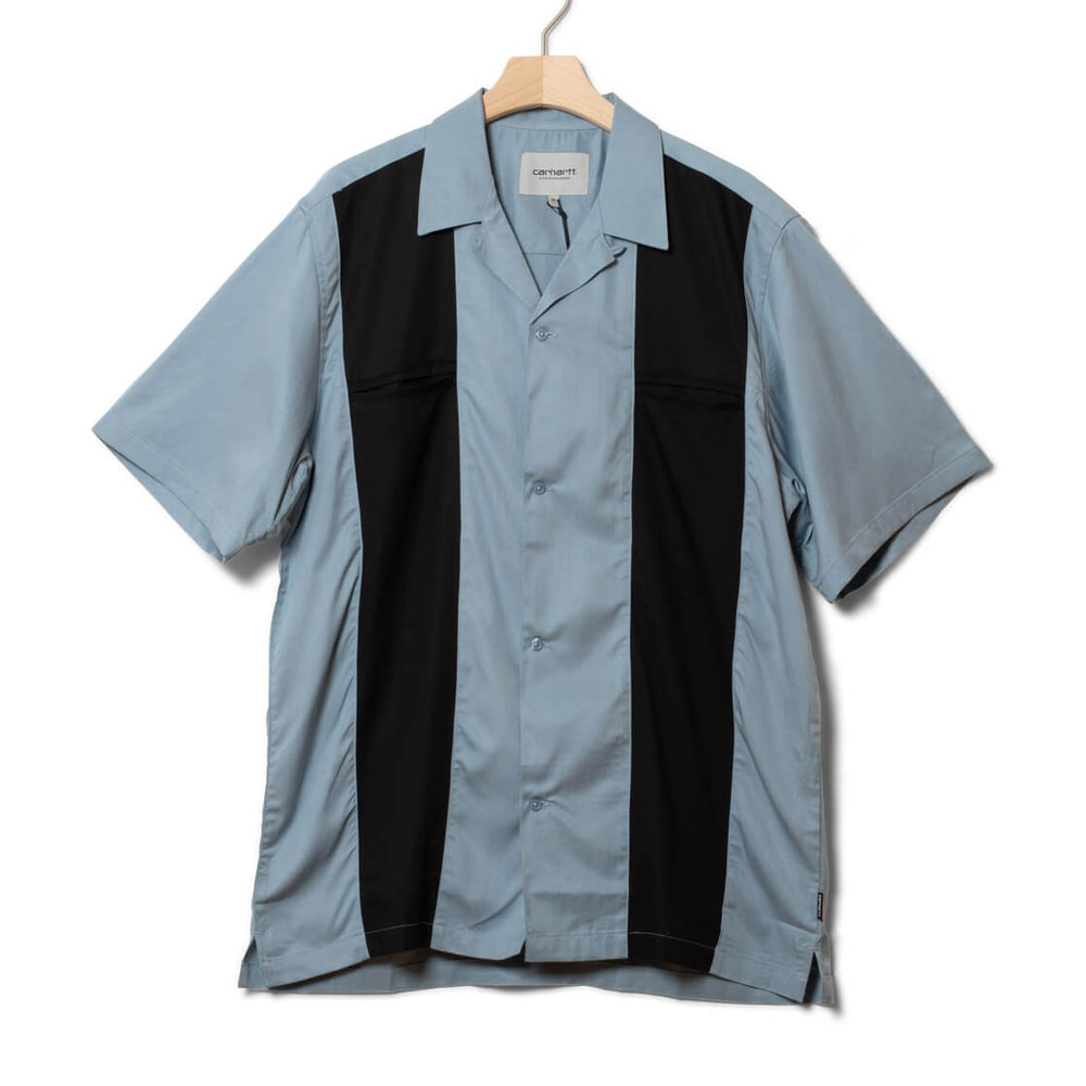 Carhartt WIP Shirt SS Durango black/blue