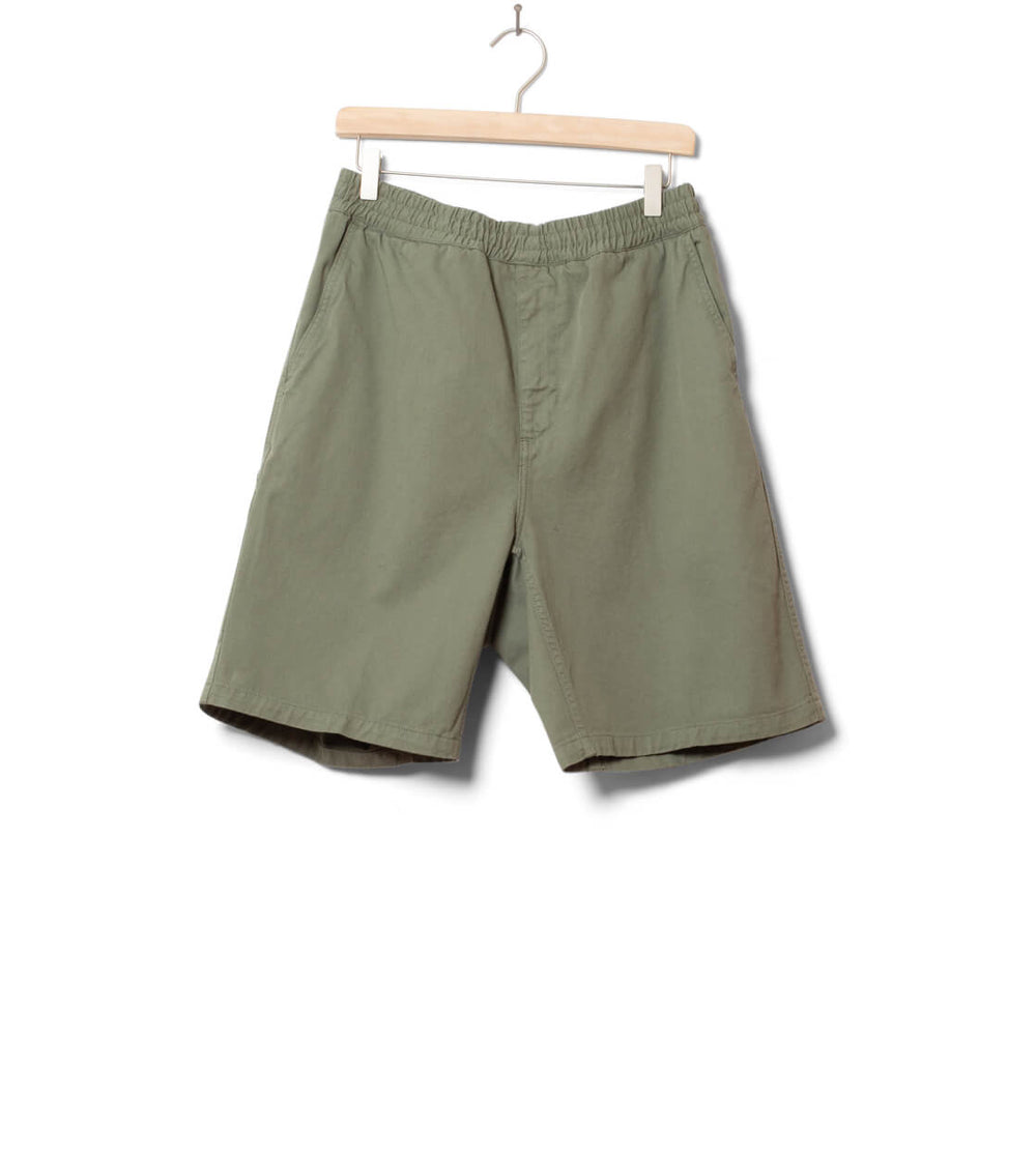 Carhartt WIP Shorts Flint Moraga green park garment dyed