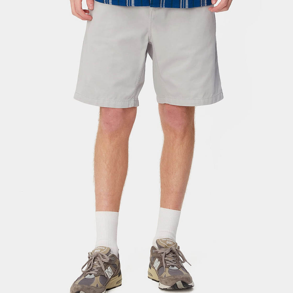Carhartt WIP Shorts Flint Moraga grey sonic silver garment dyed