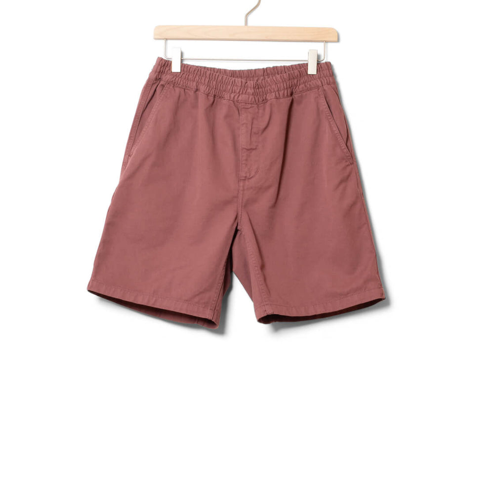 Carhartt WIP Shorts Flint Moraga pink dusky garment dyed