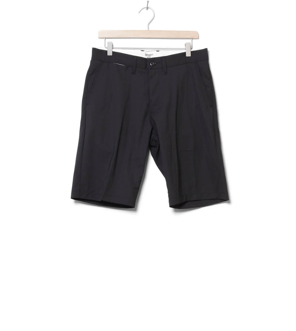 Carhartt WIP Shorts Johnson Diamond black rigid