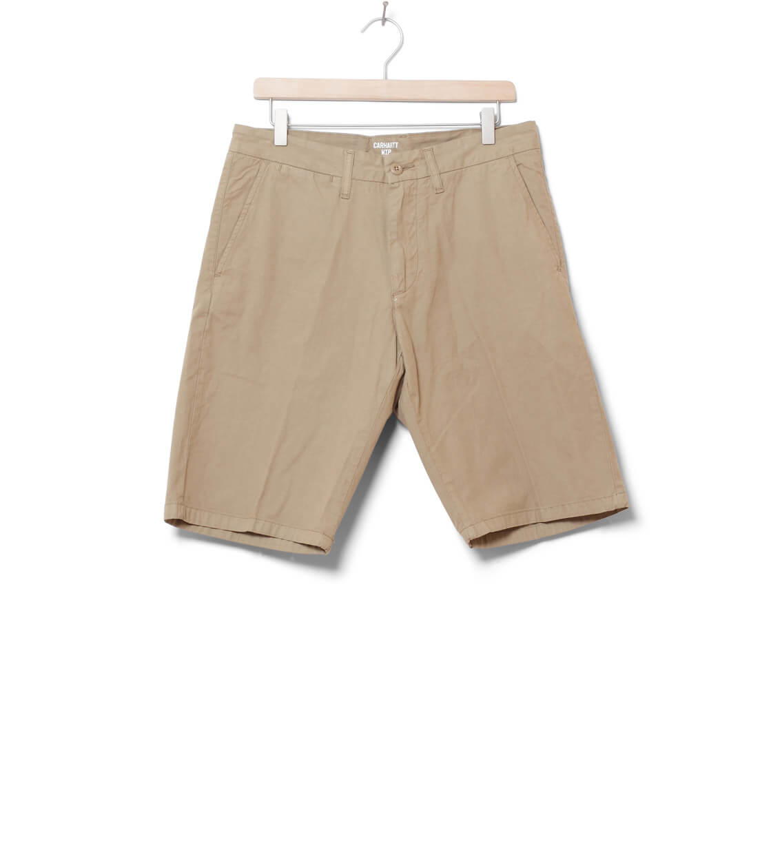 Carhartt WIP Shorts Johnson Midvale beige leather