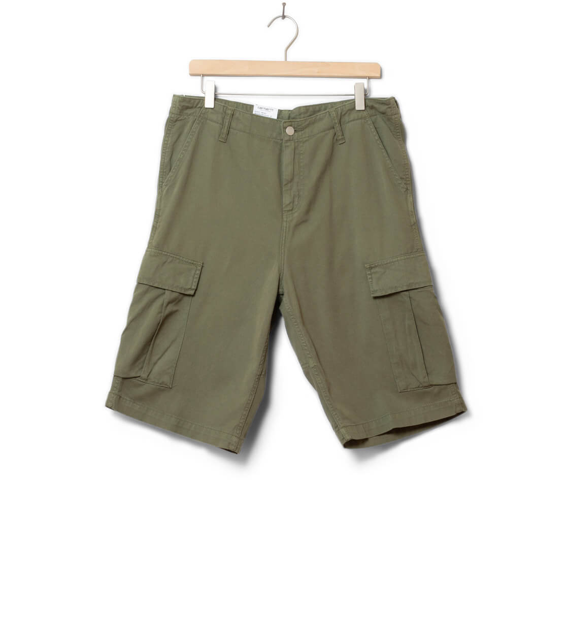 Carhartt WIP Shorts Regular Cargo Moraga green dollar garment dyed