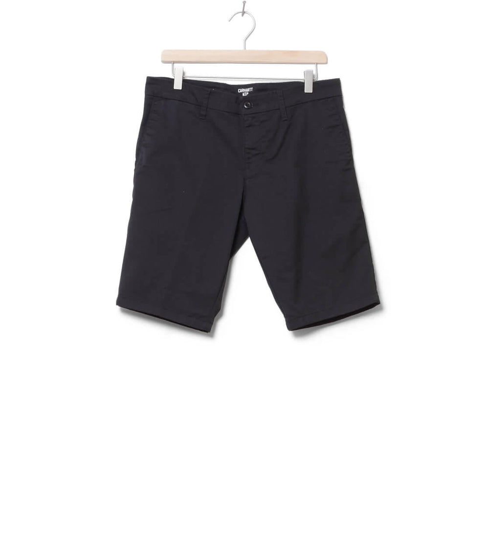 Carhartt WIP Shorts Sid Lamar black rinsed